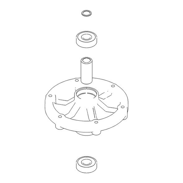 TORO - 121-5680 - SPINDLE HOUSING ASM - Original Part - Image 1