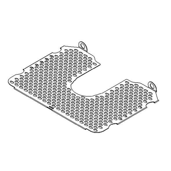 TORO - 126-3240 - SCREEN-HOPPER MEDIUM HOLE - Original Part - Image 1