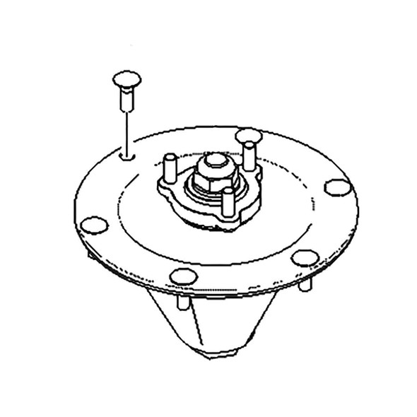 TORO - 127-0560 - SPINDLE ASM - Original Part - Image 1