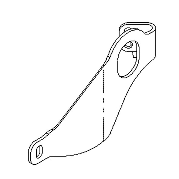 TORO - 127-1901 - BRACKET-MUFFLER LH - Original Part - Image 1