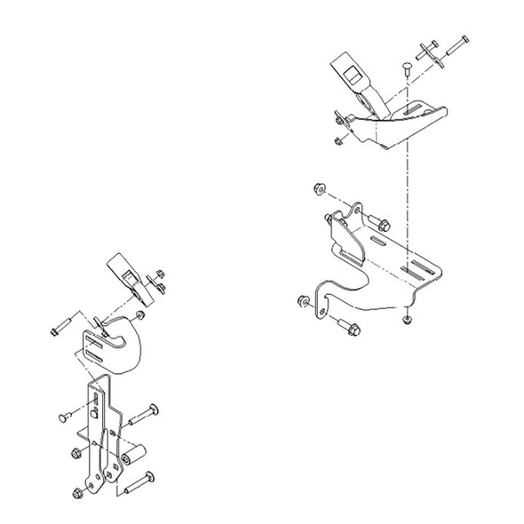 TORO - 133-1441 - TRIMMER RACK GRANDSTAND MOWER - Original Part - Image 1