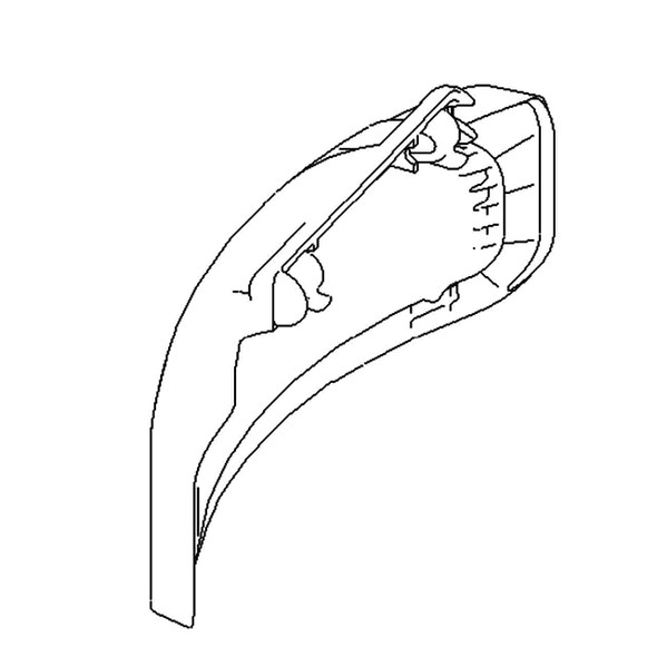 TORO - 133-2630 - SIDE DEFLECTOR SERVICE ASM - Original Part - Image 1