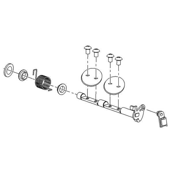 TORO - 133-9817 - THROTTLE SHAFT KIT - Original Part - Image 1