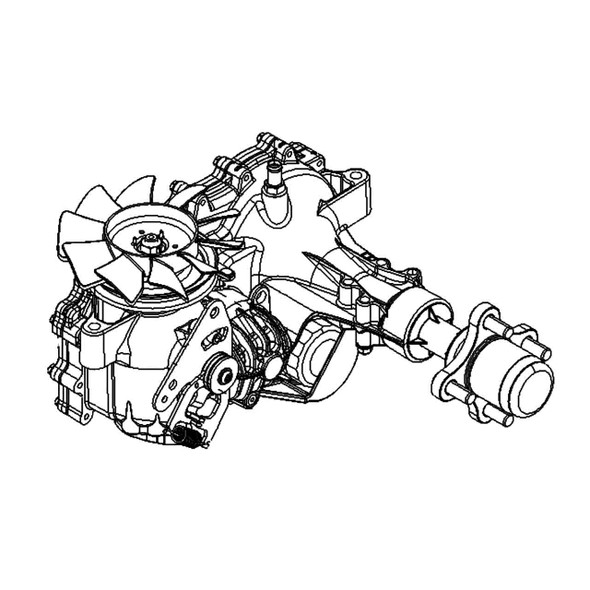 TORO - 135-0140 - LH TRANSAXLE ASM - Original Part - Image 1