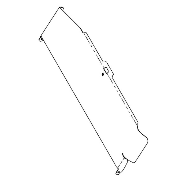 TORO - 135-1839-03 - PANEL-SHIELD HINGE LH - Original Part - Image 1