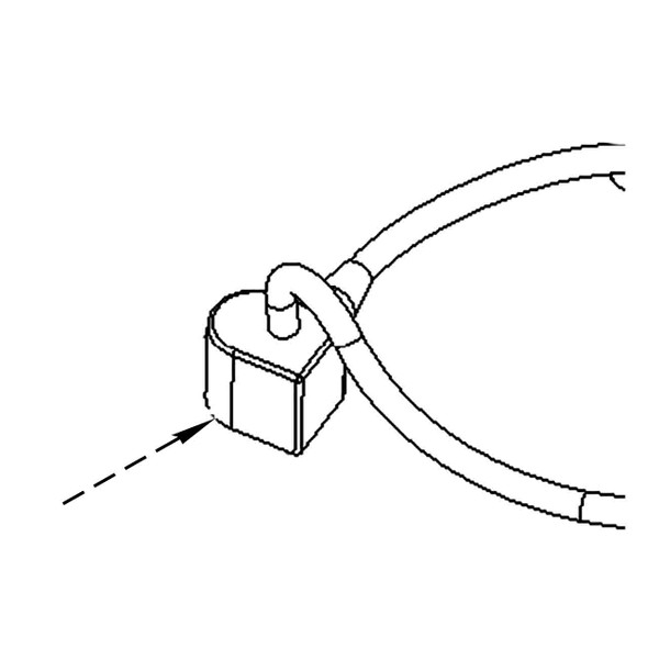 TORO - 135-2304 - INSULATOR-BATTERY - Original Part - Image 1