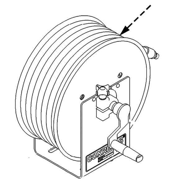 TORO - 135-5794 - HOSE-SPRAY 75 - Original Part - Image 1