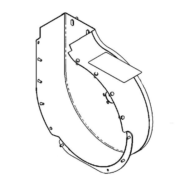 TORO - 136-0578 - BLOWER HOUSING OUTER ASM - Original Part - Image 1