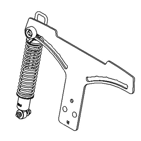 TORO - 136-1744-03 - PLATE-MOUNTING ADJ SHOCK - Original Part - Image 1