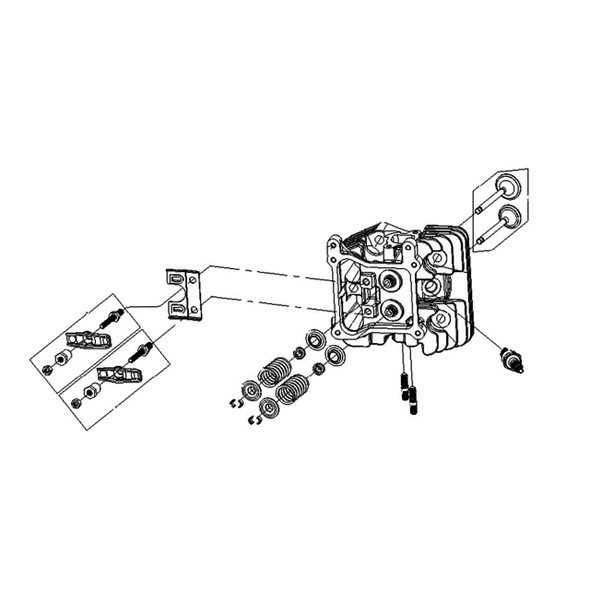 TORO - 136-7891 - COMPLETE RIGHT HEAD ASM - Original Part - Image 1