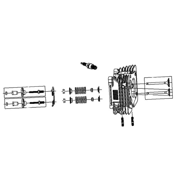 TORO - 136-7892 - COMPLETE LEFT HEAD ASM - Original Part - Image 1