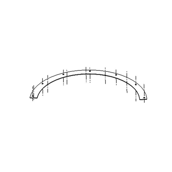 TORO - 137-2040-03 - BAFFLE-BLOWOUT SIDE - Original Part - Image 1