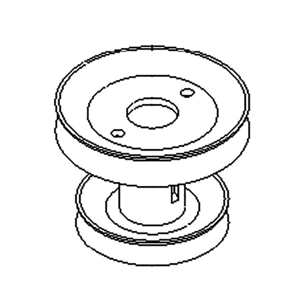 TORO - 137-9181 - PULLEY-ENGINE - Original Part - Image 1