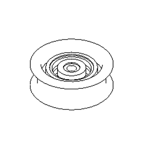 TORO - 138-7597 - PULLEY-IDLER FLAT - Original Part - Image 1