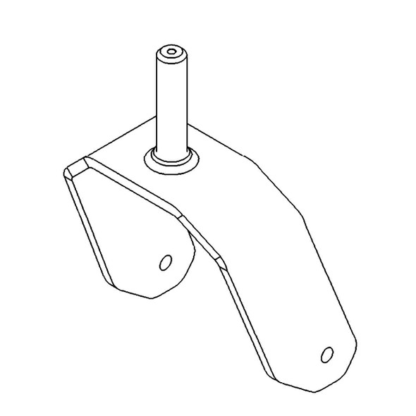 TORO - 139-7537-01 - FORK-CASTER - Original Part - Image 1