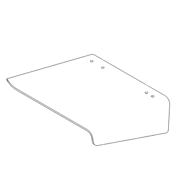 TORO - 139-8114 - DEFLECTOR-DECK RUBBER - Original Part - Image 1