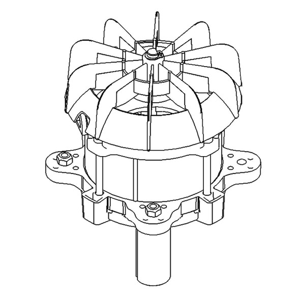 TORO - 140-4119 - MOTOR-2KW - Original Part - Image 1