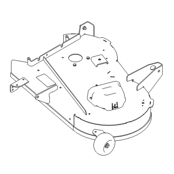 TORO - 140-5140 - 34 INCH DECK AND DECAL ASM - Original Part - Image 1