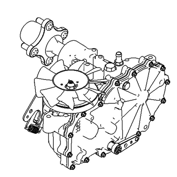 TORO - 140-9490 - RH TRANSAXLE ASM - Original Part - Image 1