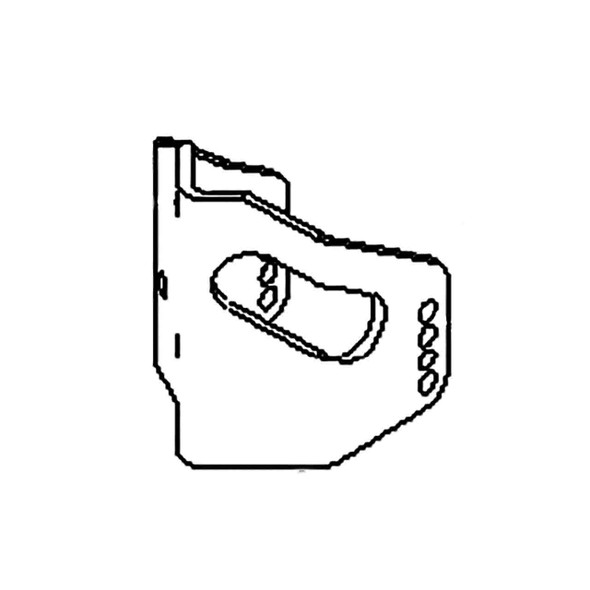 TORO - 106-7354-01 - MOUNT-WHEEL LH - Original Part - Image 1