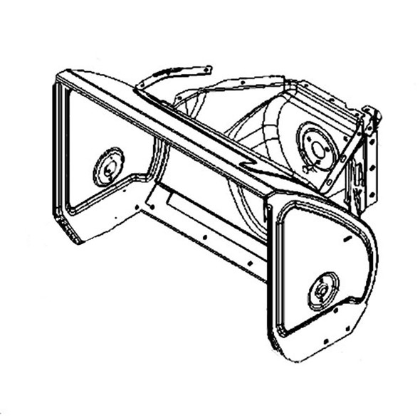 TORO - 107-3822 - HOUSING-AUGER 26 INCH - Original Part - Image 1