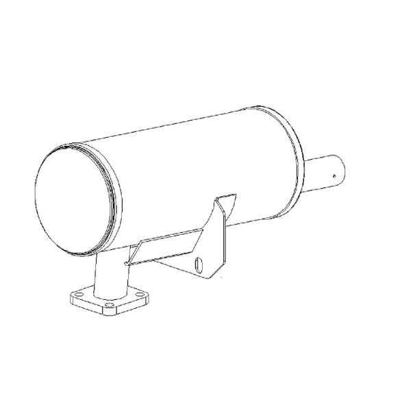 TORO - 108-1363 - MUFFLER-EXHAUST - Original Part - Image 1