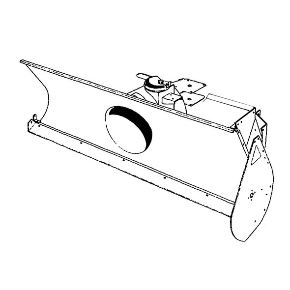 TORO - 92-8660 - ASSEMBLY - AUGER HOUSING WITH DECALS - Original Part