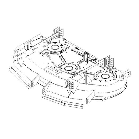 TORO - 99-6449 - RECYCLER DECK ASM - Original Part - Image 1