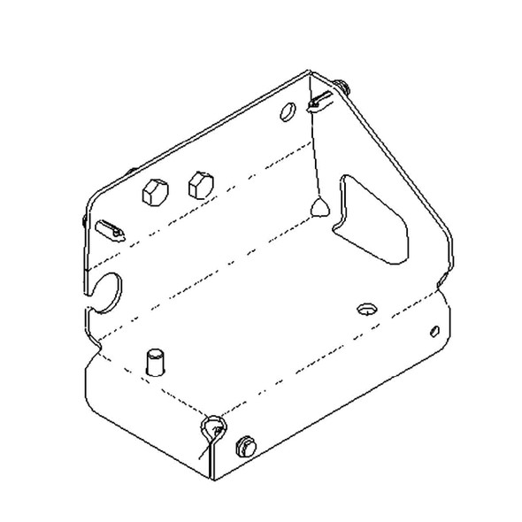 TORO - HYD13942-03 - BRACKET HYDRAULIC MAN GRANDSTAND - Original Part