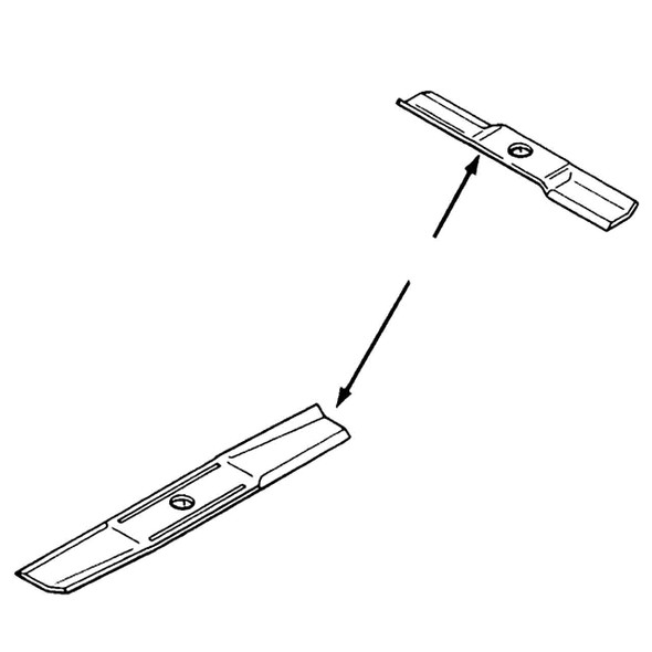 TORO - 109077 - SERVICE ASSEMBLY BLADE KIT - Original Part