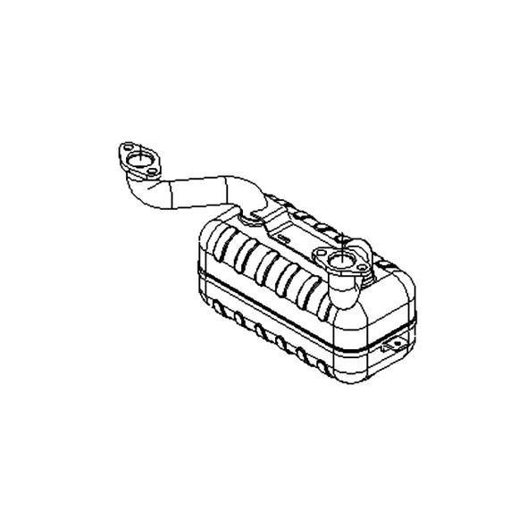 TORO - 109-8851 - MUFFLER ASM - Original Part - Image 1