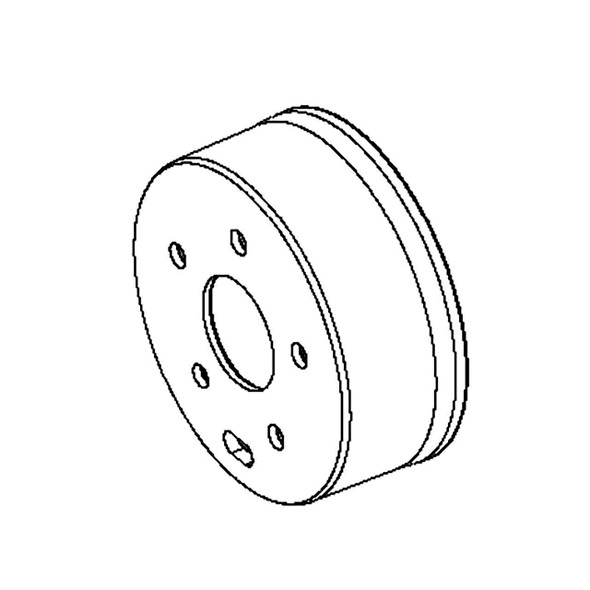 TORO - 110-3072 - DRUM-BRAKE - Original Part - Image 1