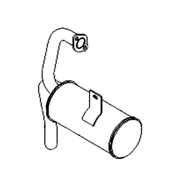 TORO - 110-8641 - MUFFLER-EXHAUST - Original Part - Image 1