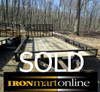 20'x7' Tandem Axle Landscape Trailer used for sale 20'x7' Tandem Axle Landscape Trailer used for sale