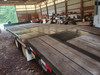 TAG-A-LONG TRAILER - 20 Ton Eager Beaver 20XPT - 21' Deck Hydraulic Ramps, Remote Stabilizers, Like New