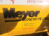 MEYER 6ft 6in TM-6.5 SNOW PLOW - Fits Jeep, Complete w/Controller, Excellent Edge, Like New-Barley Used