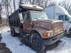 INTERNATIONAL 4900 Single Axle Dump - 11ft Steel Body, DT466E Diesel, Spicer 6spd, 33,000 GVW, Pintle Hook w/Air to Back, Strong Running Truck