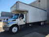 INTERNATIONAL 4300 Box Truck - 26ft Morgan w/3 Side Access Doors, Allison Automatic, DT 466 210hp Diesel, A/C, Non CDL, Great Working Condition