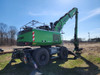 SENNEBOGEN 728M WHEEL PROCESSOR HARVESTER - 75ft Reach, Tree Care Handler and Grapple Saw Processor w/Quick Coupler, Only 728M in USA with Steering Wheel - A Huge Advantage in Hydraulic Operations, One Owner Maintained