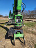 SENNEBOGEN 728M WHEEL PROCESSOR HARVESTER - 75ft Reach, Tree Care Handler and Grapple Saw Processor w/Quick Coupler, Only 728M in USA with Steering Wheel - A Huge Advantage in Hydraulic Operations, One Owner Maintained
