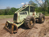 Grapple log skidder