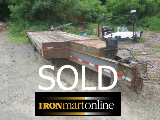 Rogers 20 Ton Tag Trailer used for sale