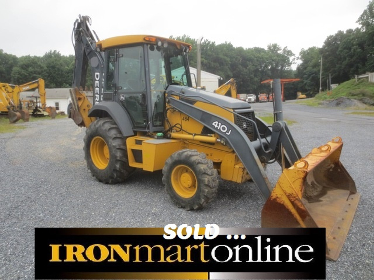 2007 John Deere 410J 4x4 Backhoe used for sale