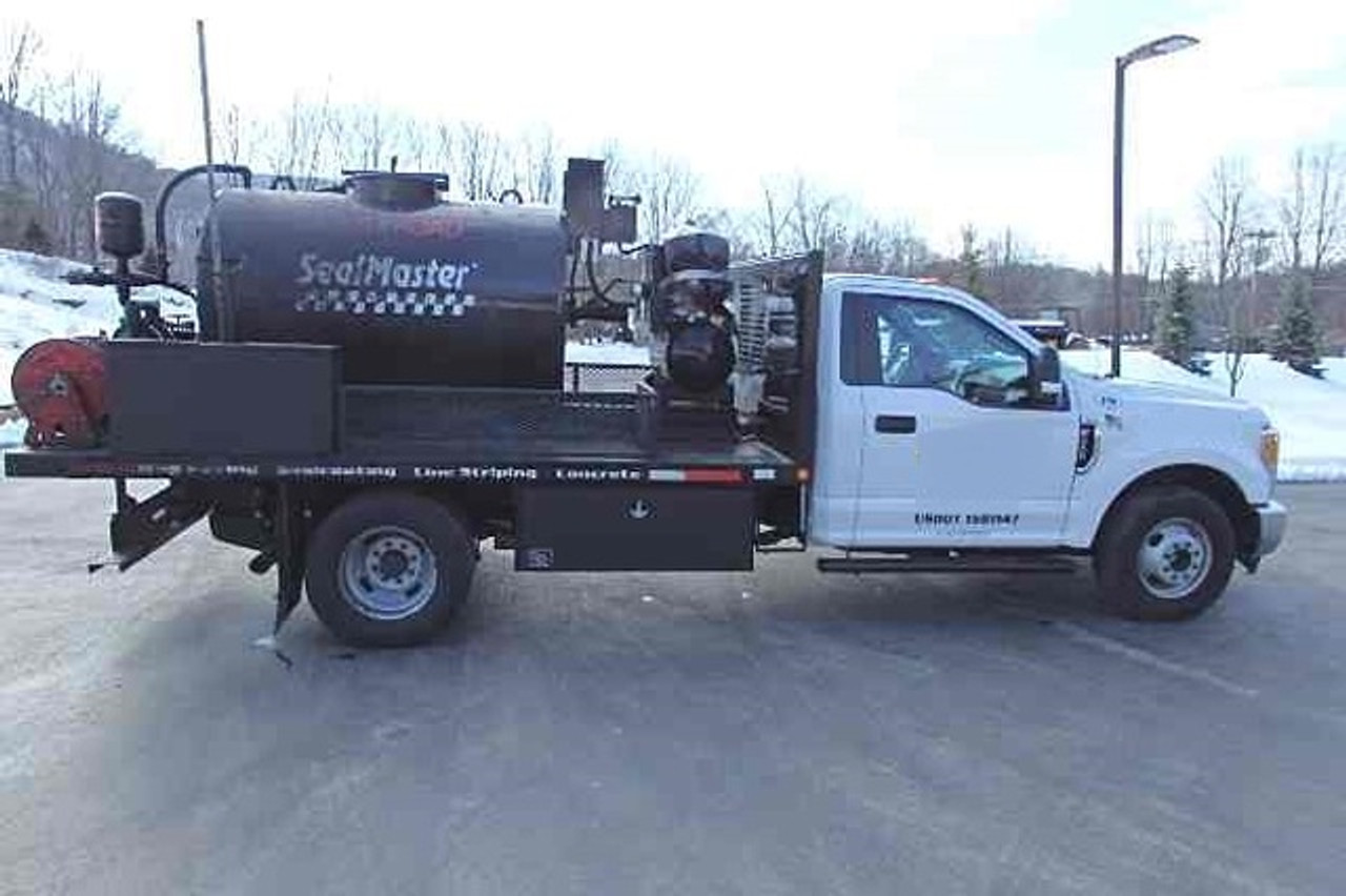 sealcoat truck for sale sealmaster asphalt sealcoating equipment