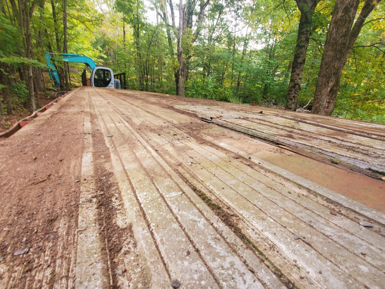Used Great Dane 45' Combination Wood Aluminum Flatbed Trailer