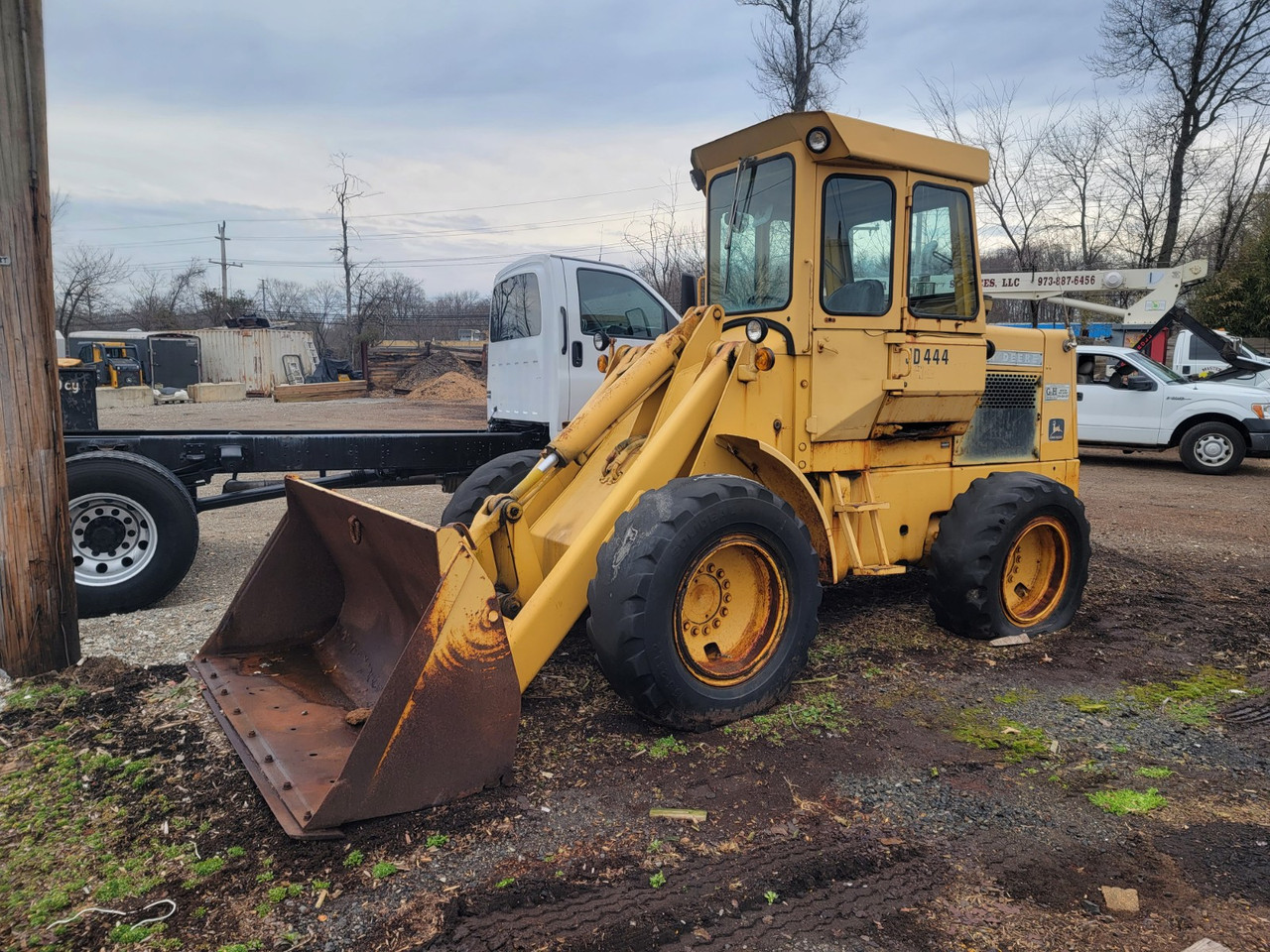 JOHN DEERE 444A Wheel Loader