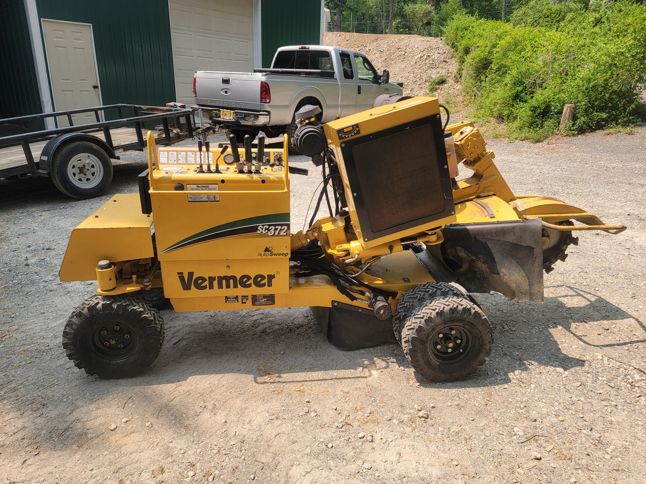 VERMEER SC372 STUMP GRINDER