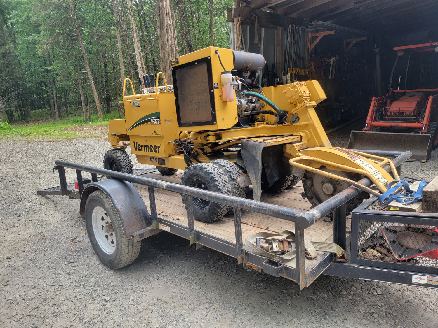 VERMEER SC372 STUMP GRINDER