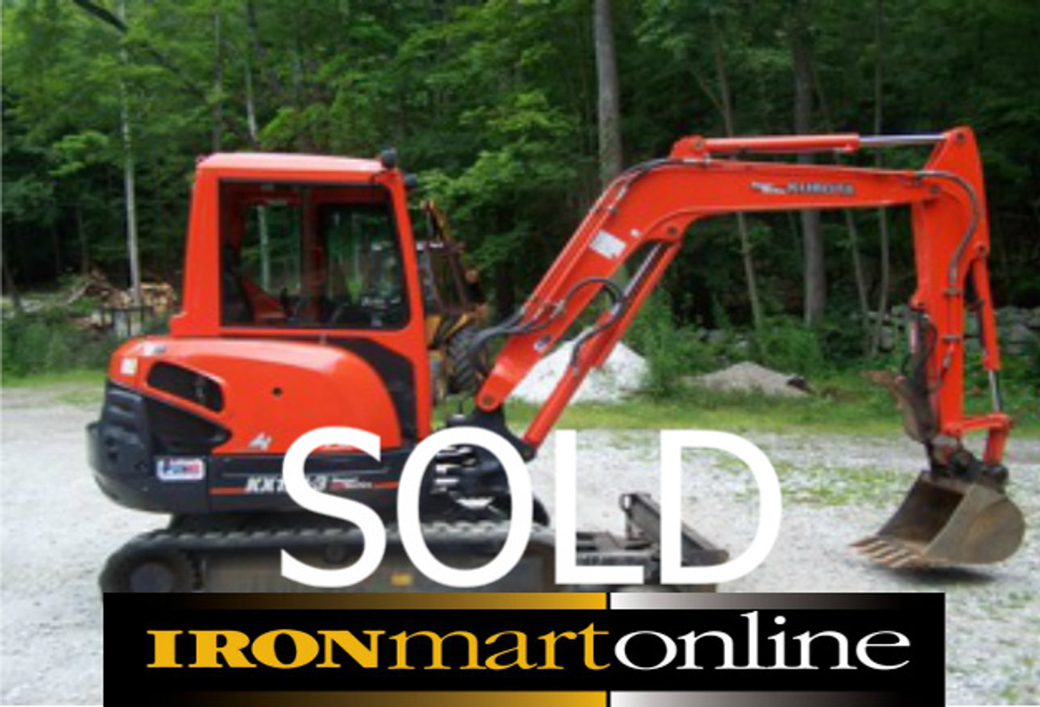 kubota excavator for sale