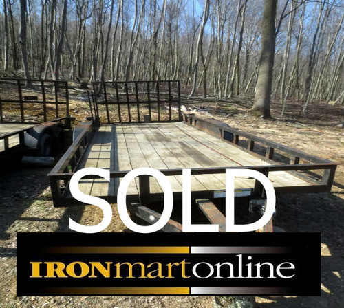 20'x7' Tandem Landscape Trailer 20'x7' Tandem Landscape Trailer